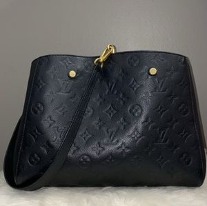 LV MM Montaigne in Empreinte Leather